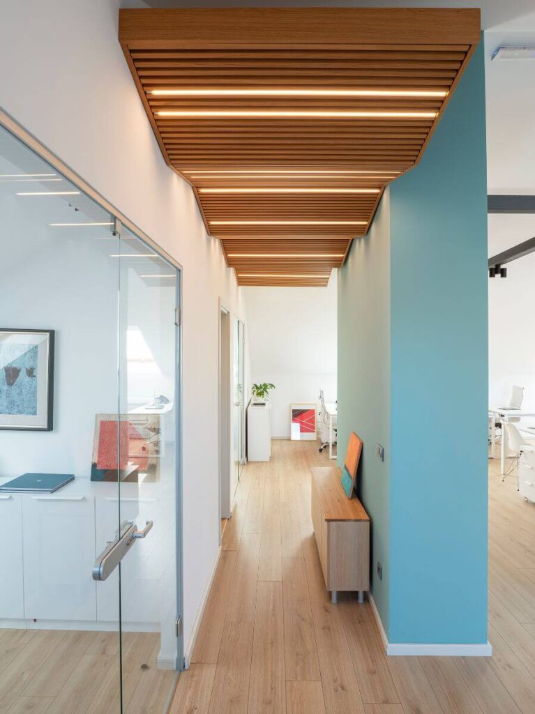 Podna obloga, zid i drugi elementi tavana doma Jevrema Grujića